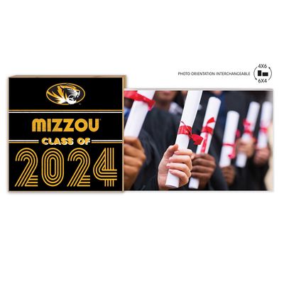 Missouri Tigers 5" x 10.5" 2024 Grad Floating Photo Frame