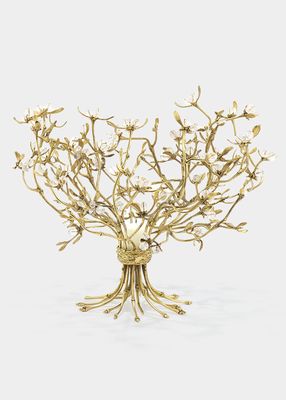 Mistletoe Candelabrum