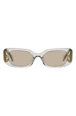 Miu Miu 51mm Rectangular Sunglasses in Grey