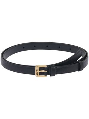 Miu Miu buckle-fastening leather belt - Black
