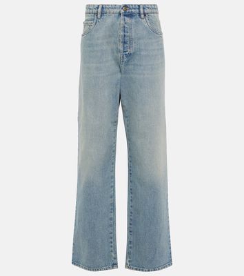 Miu Miu Mid-rise wide-leg jeans