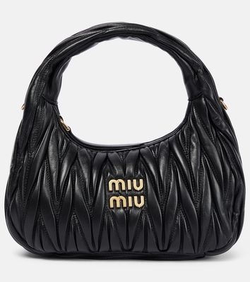 Miu Miu Miu Wander matelassé leather shoulder bag