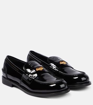 Miu Miu Patent leather loafers