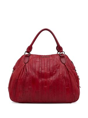 Miu Miu Pre-Owned 2000-2010 quilted tote bag - Red