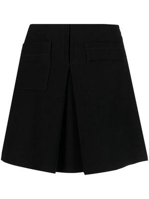 Miu Miu Pre-Owned A-line high-waist miniskirt - Black