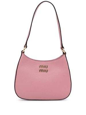 Miu Miu Pre-Owned Madras shoulder bag - Pink