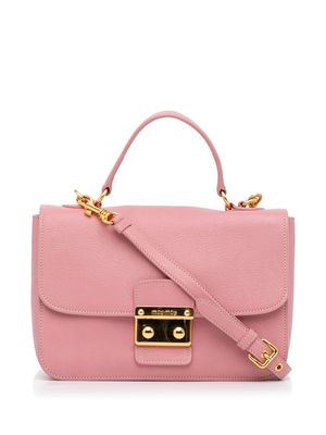 Miu Miu Pre-Owned Madras two-way handbag - Pink