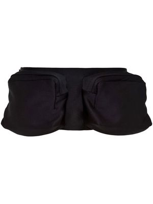 Miu Miu Radzimir cargo mini skirt - Black