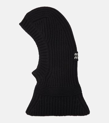 Miu Miu Ribbed-knit wool-blend hat
