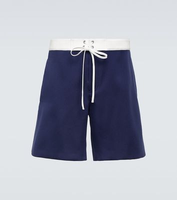 Miu Miu Satin Bermuda shorts