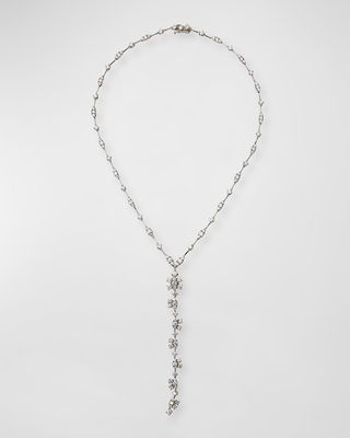 Mixed-Cut Diamond Y-Dangle Necklace, 6.2 tdcw