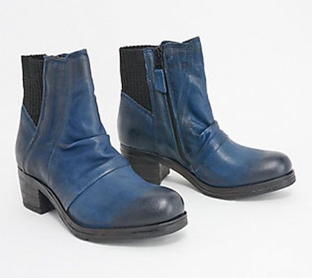 Miz Mooz Leather Ankle Boots - Scarlett