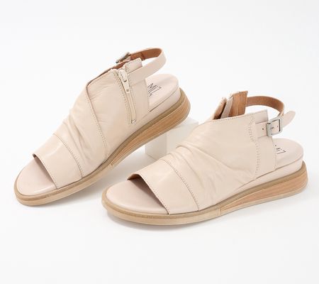 Miz Mooz Leather Backstrap Sandals-Conor