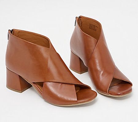 Miz Mooz Leather Heeled Sandals - Bartholomew