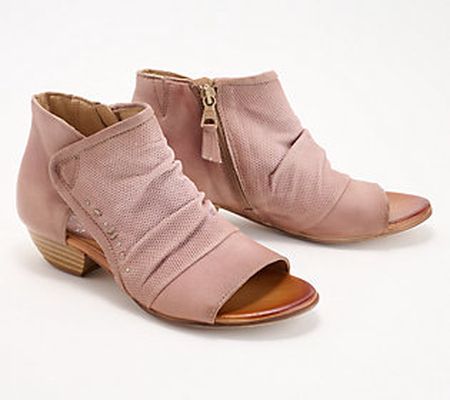Miz Mooz Leather Heeled Sandals - Canterbury