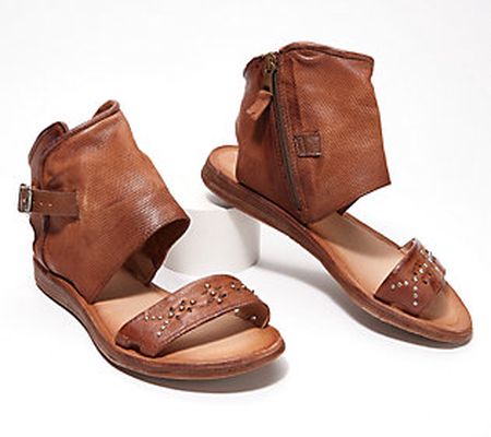Miz Mooz Leather Sandals - Forge
