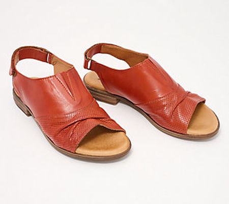 Miz Mooz Leather Slingback Sandals - Devon