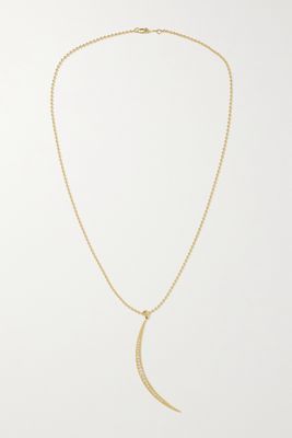 Mizuki - 14-karat Gold Diamond Necklace - one size