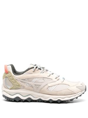 Mizuno Wave lace-up sneakers - Neutrals