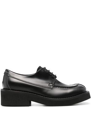 MM6 Maison Margiela 50mm leather derby shoes - Black