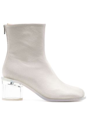 MM6 Maison Margiela Anatomic 60mm ankle boots - Neutrals