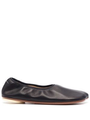 MM6 Maison Margiela Anatomic soft ballerina shoes - Black