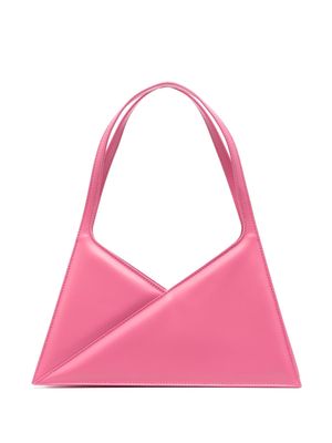 MM6 Maison Margiela Black Triangle 6 shoulder bag - Pink