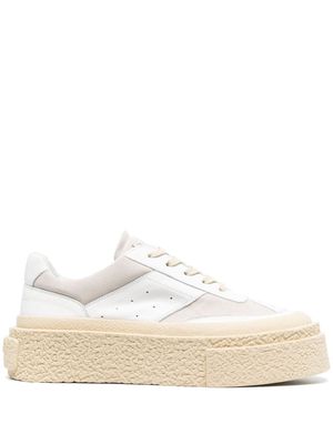 MM6 Maison Margiela chunky flatform sneakers - White