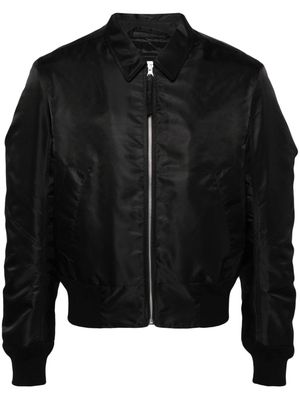 MM6 Maison Margiela classic-collar padded jacket - Black