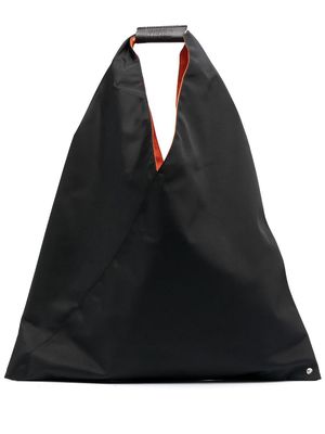 MM6 Maison Margiela debossed-logo tote bag - Black