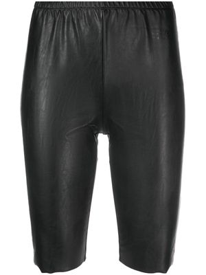 MM6 Maison Margiela elasticated-waistband shorts - Black