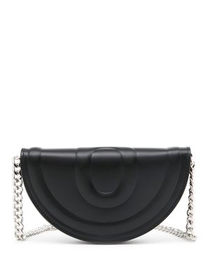 MM6 Maison Margiela half-moon chain-strap wallet - Black