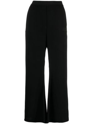 MM6 Maison Margiela high-waisted cropped trousers - Black