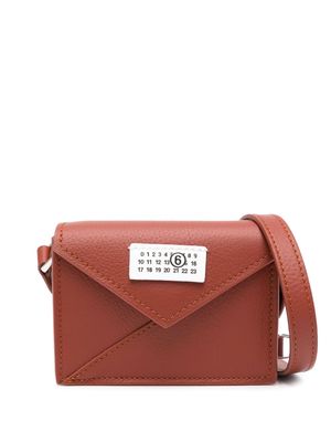 MM6 Maison Margiela Japanese 6 leather mini bag - Red