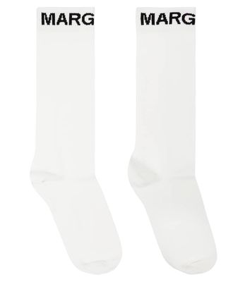 MM6 Maison Margiela Kids Cotton-blend socks
