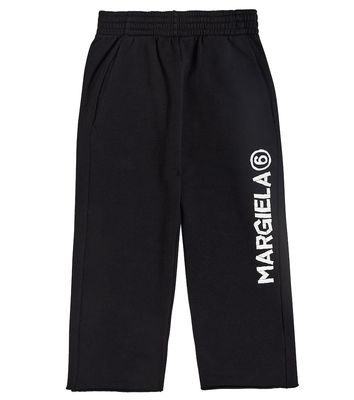 MM6 Maison Margiela Kids Cotton jersey sweatpants