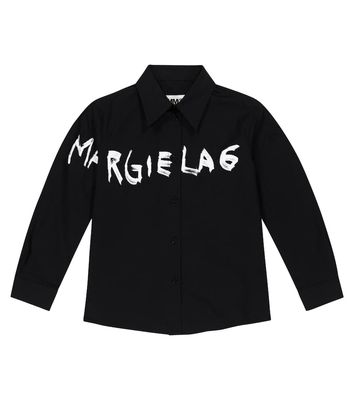 MM6 Maison Margiela Kids Cotton poplin shirt