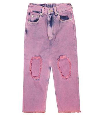 MM6 Maison Margiela Kids Distressed jeans