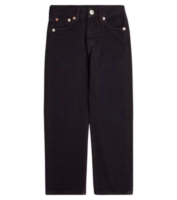 MM6 Maison Margiela Kids Distressed straight jeans