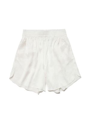 MM6 Maison Margiela Kids elasticated-waist shorts - White