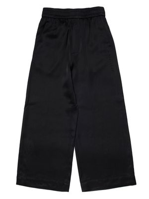 MM6 Maison Margiela Kids elasticated-waist trousers - Black