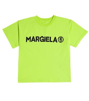 MM6 Maison Margiela Kids Logo cotton T-shirt
