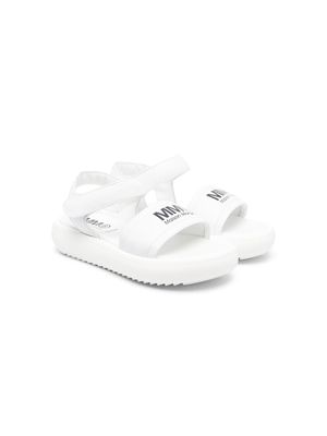 MM6 Maison Margiela Kids logo-strap touch-strap sandals - White