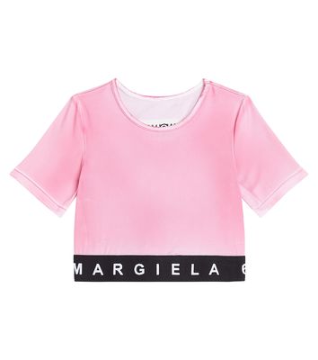 MM6 Maison Margiela Kids Logo top