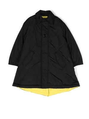MM6 Maison Margiela Kids long-sleeve collared jacket - Black