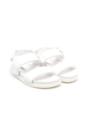 MM6 Maison Margiela Kids padded-strap open sandals - White