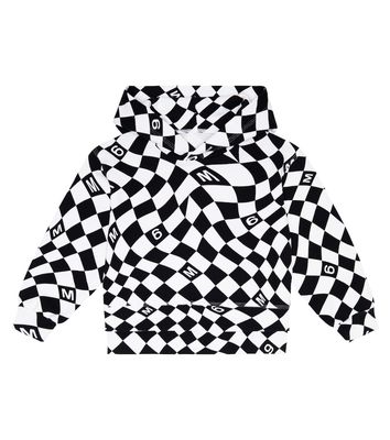 MM6 Maison Margiela Kids Printed cotton hoodie