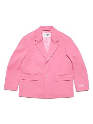 MM6 Maison Margiela Kids single-breasted blazer - Pink