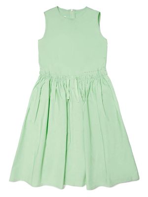 MM6 Maison Margiela Kids sleeveless cotton dress - Green