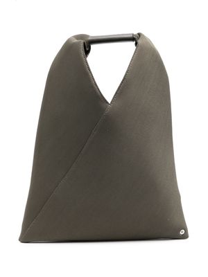 MM6 Maison Margiela Kids small Japanese triangle bag - Grey